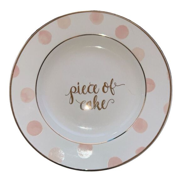 Set of four Cake serving plates 6” in diameter - Picture 3 of 4